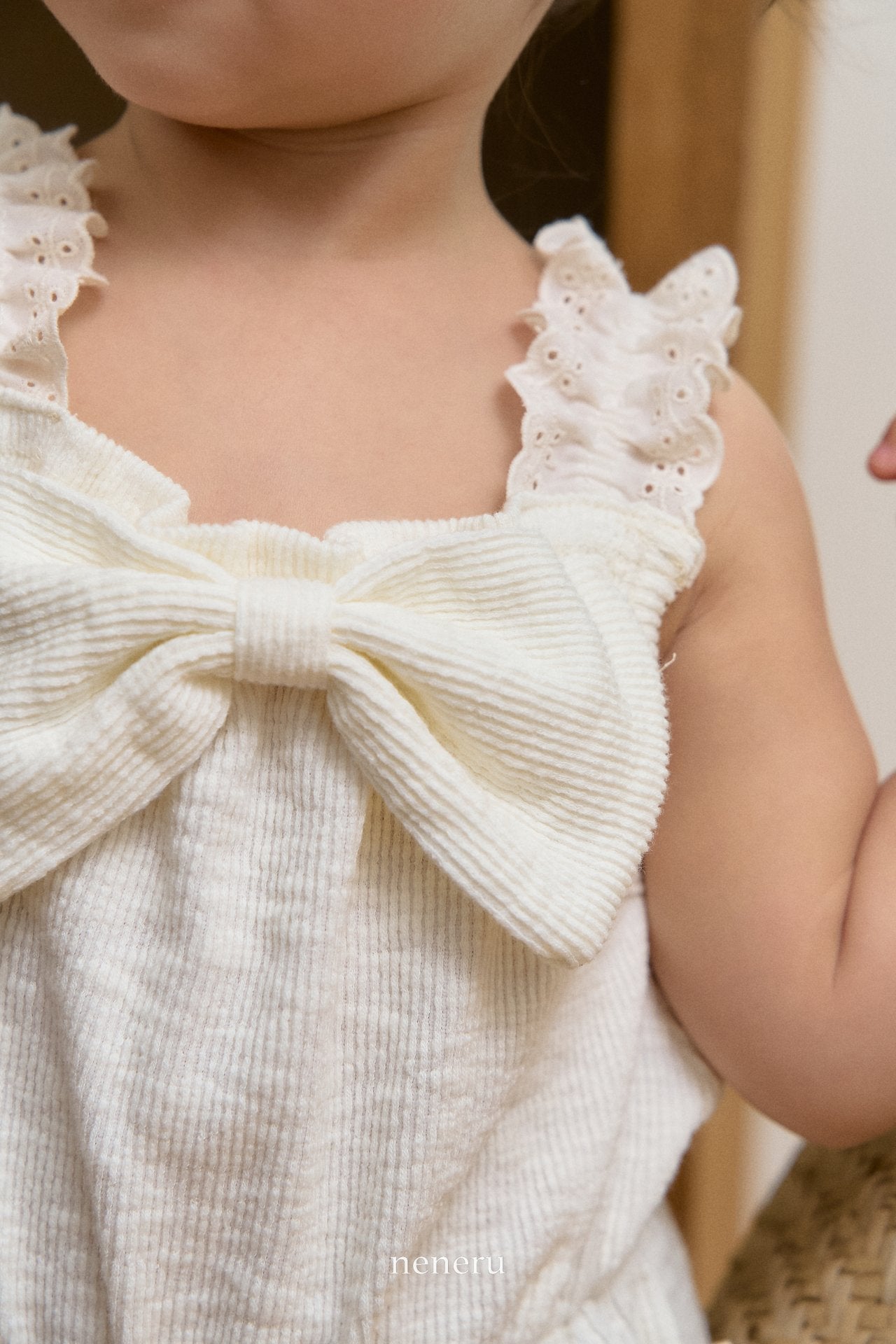 現貨▷ 韓國童裝 25夏 | NU25201 Ribbon Romantic Baby Suit