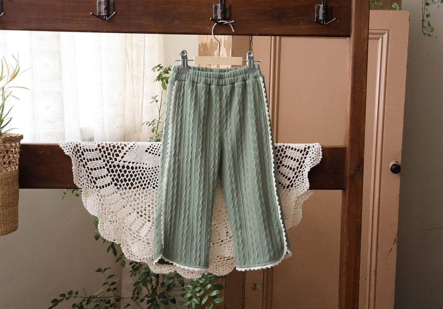 韓國童裝 25秋 | FU25319 Jai knit pants