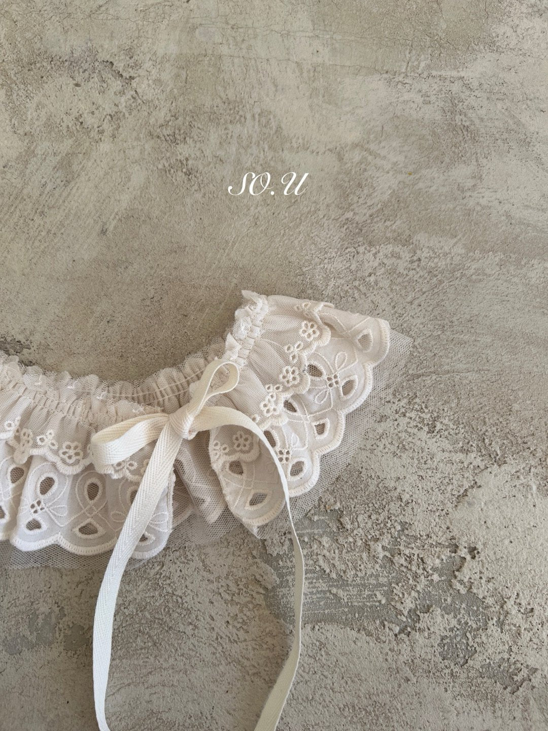 韓國童裝 25秋 | SO25311 Lace Apron