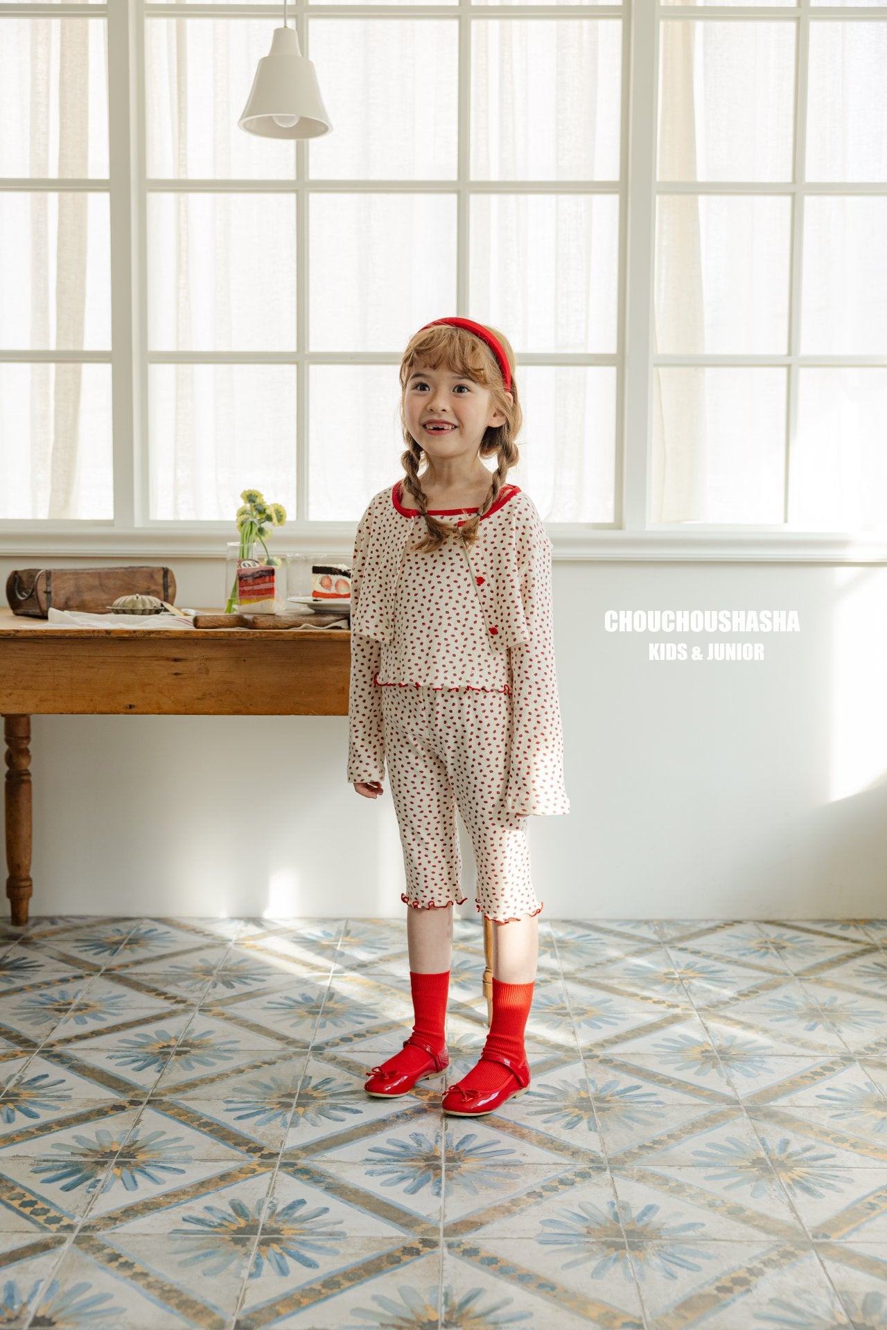 韓國童裝 25春 | KR03-2502 SET (STRAWBERRY SET)