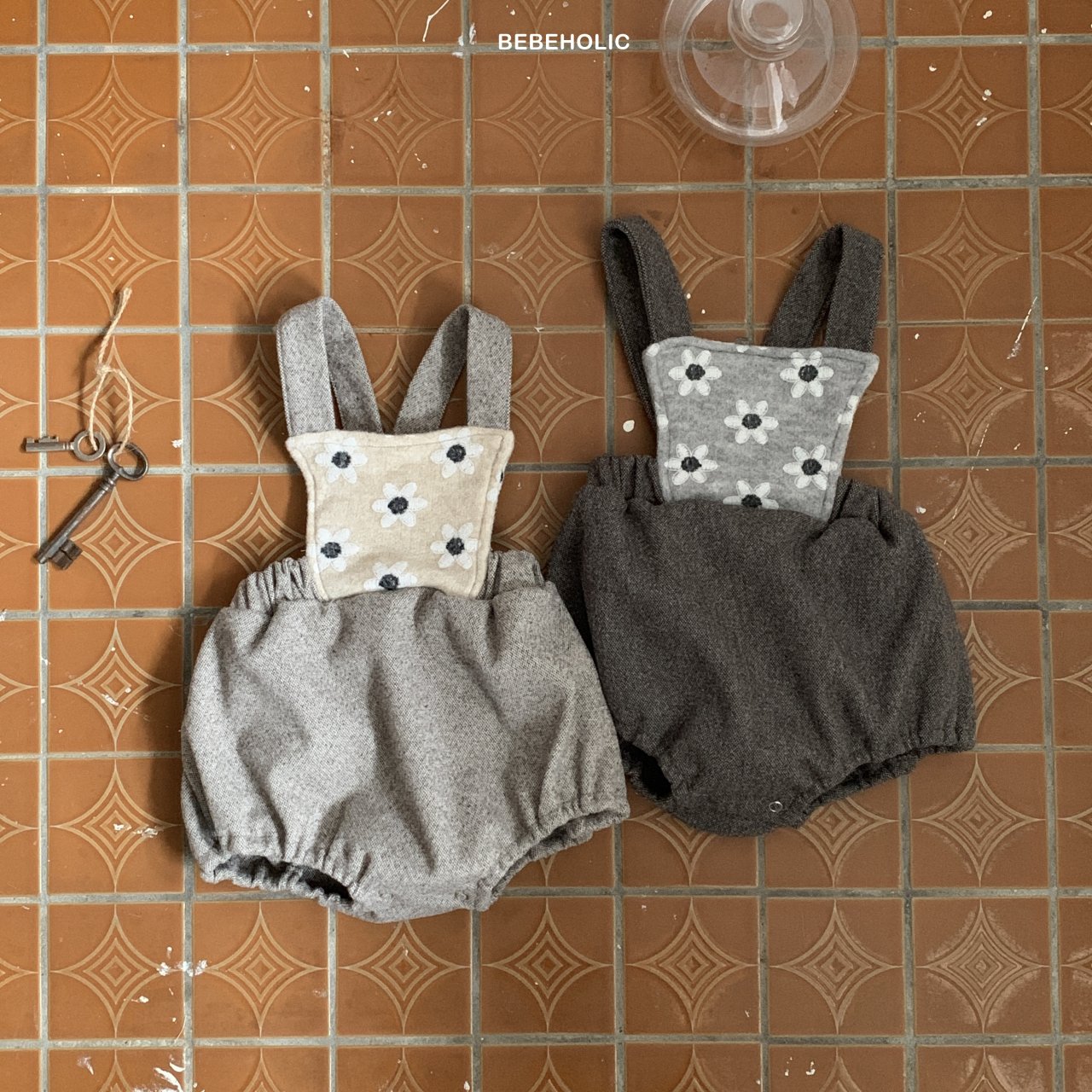 現貨▷ 韓國童裝 24秋冬 | BEBEHOLICS DAISY SUIT