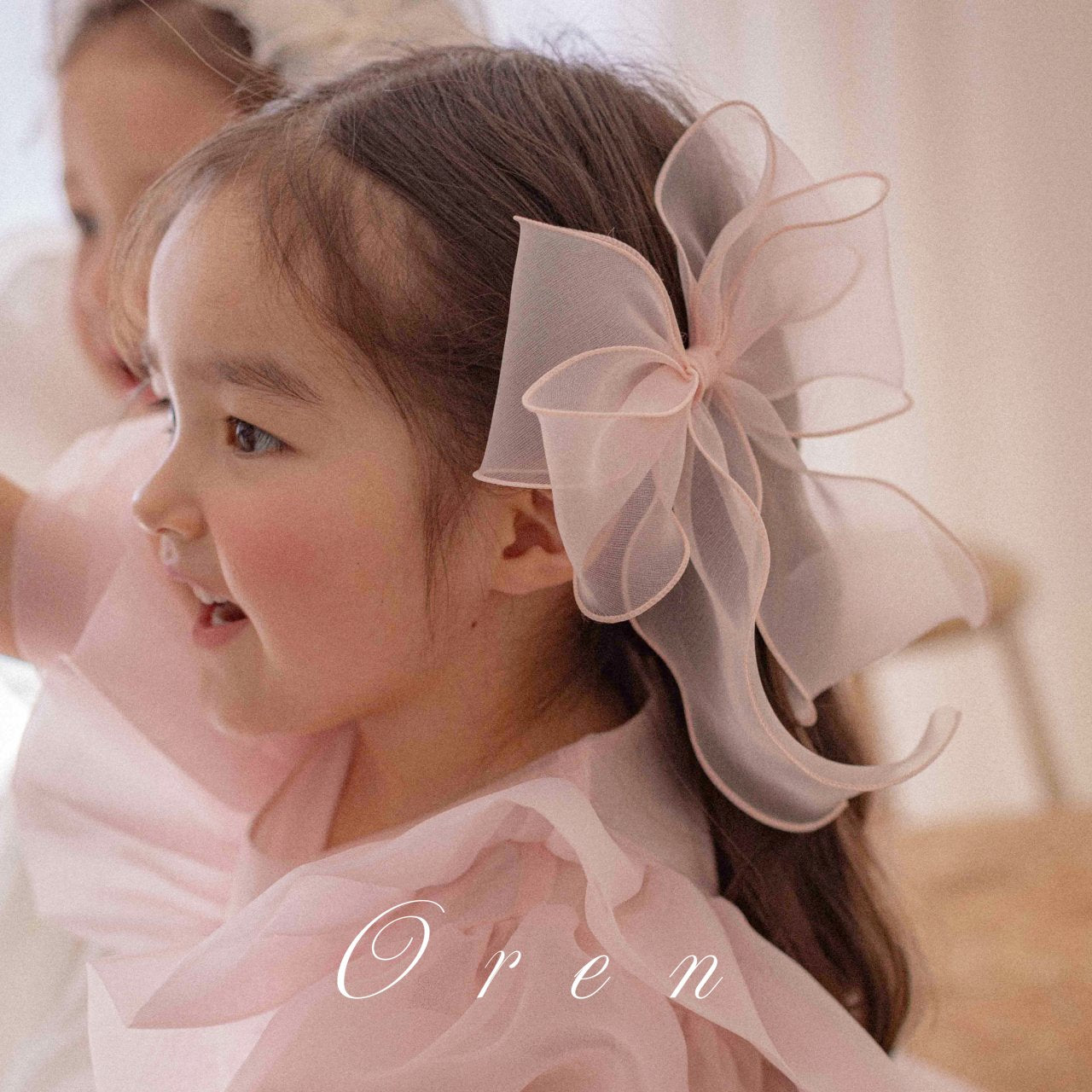 現貨▷ 韓國童裝 25夏 | OR25205 INES RIBBON CLIP (BABY & KIDS)