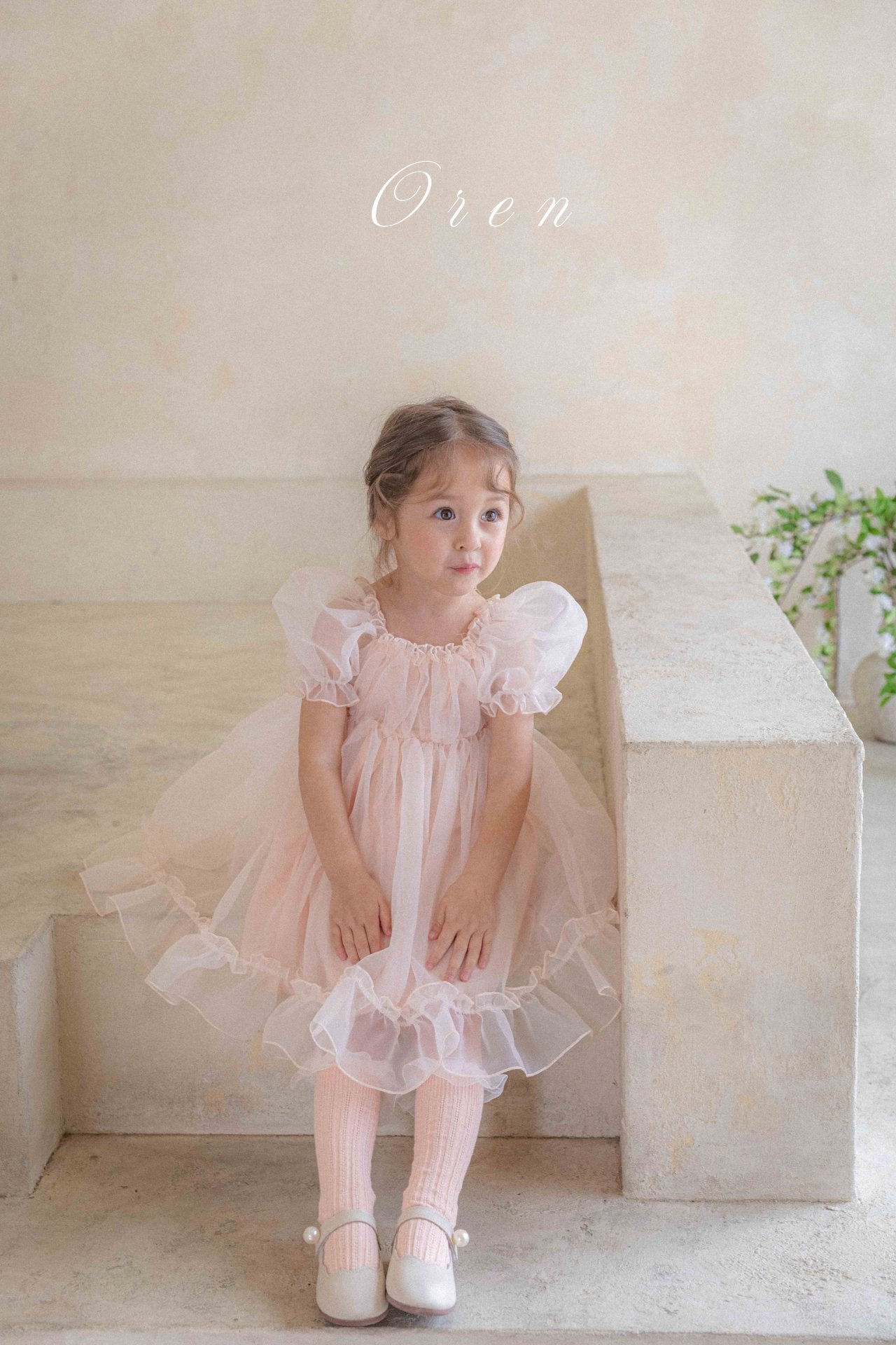 現貨▷ 韓國童裝 25夏 | OR252104 Coco Blush Kids Dress & Baby Suit