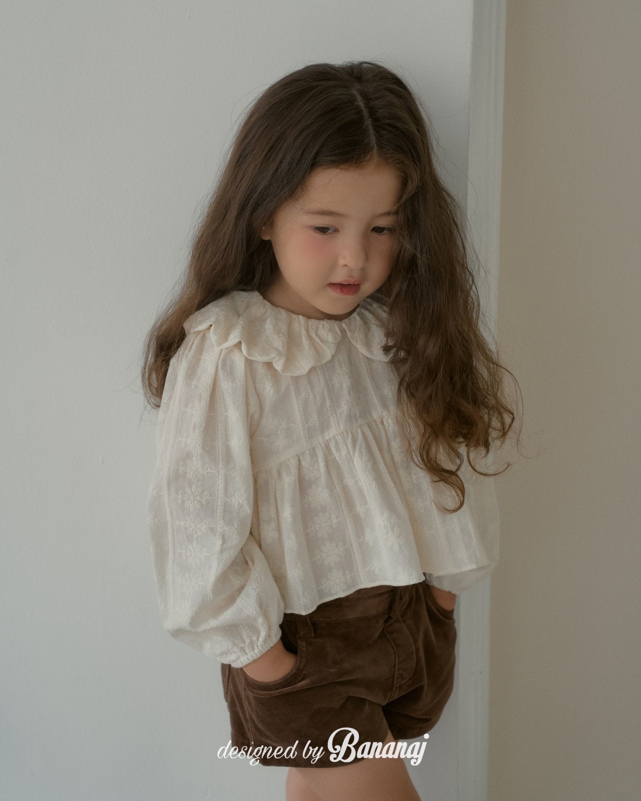 韓國童裝 25秋 | BJ25328 Kids Heart Pompom Pants