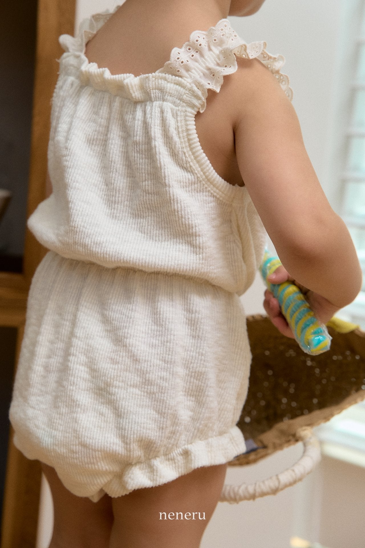 現貨▷ 韓國童裝 25夏 | NU25201 Ribbon Romantic Baby Suit