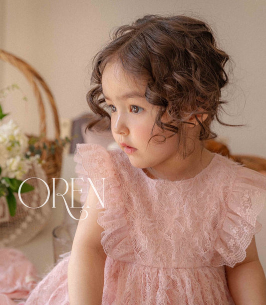 現貨▷ 韓國童裝 25夏 | OR25250 Jenny Lace Baby Suit 1歲生日 / Cake smash