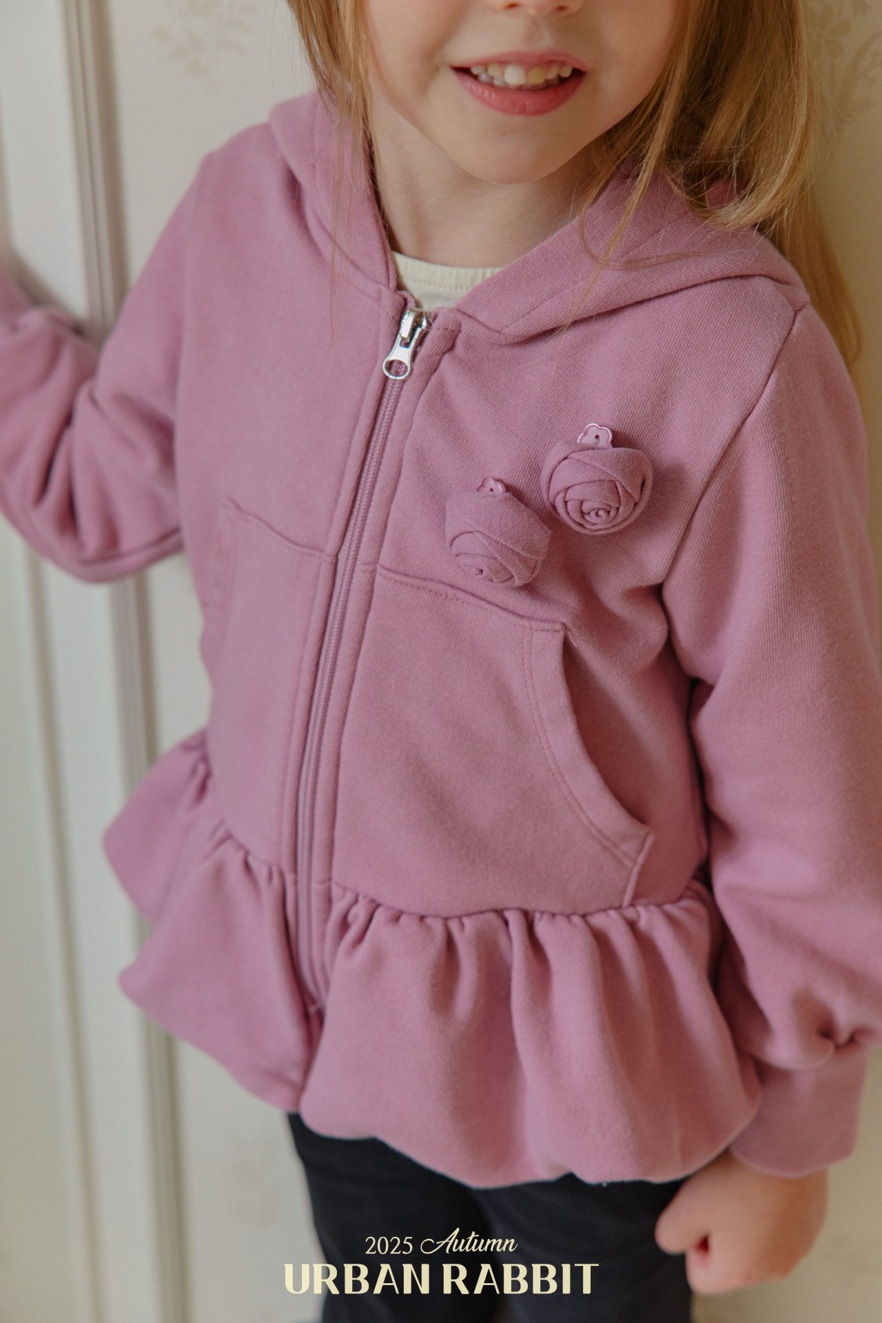 韓國童裝 25秋 | UR25303 Roes hooded jumper