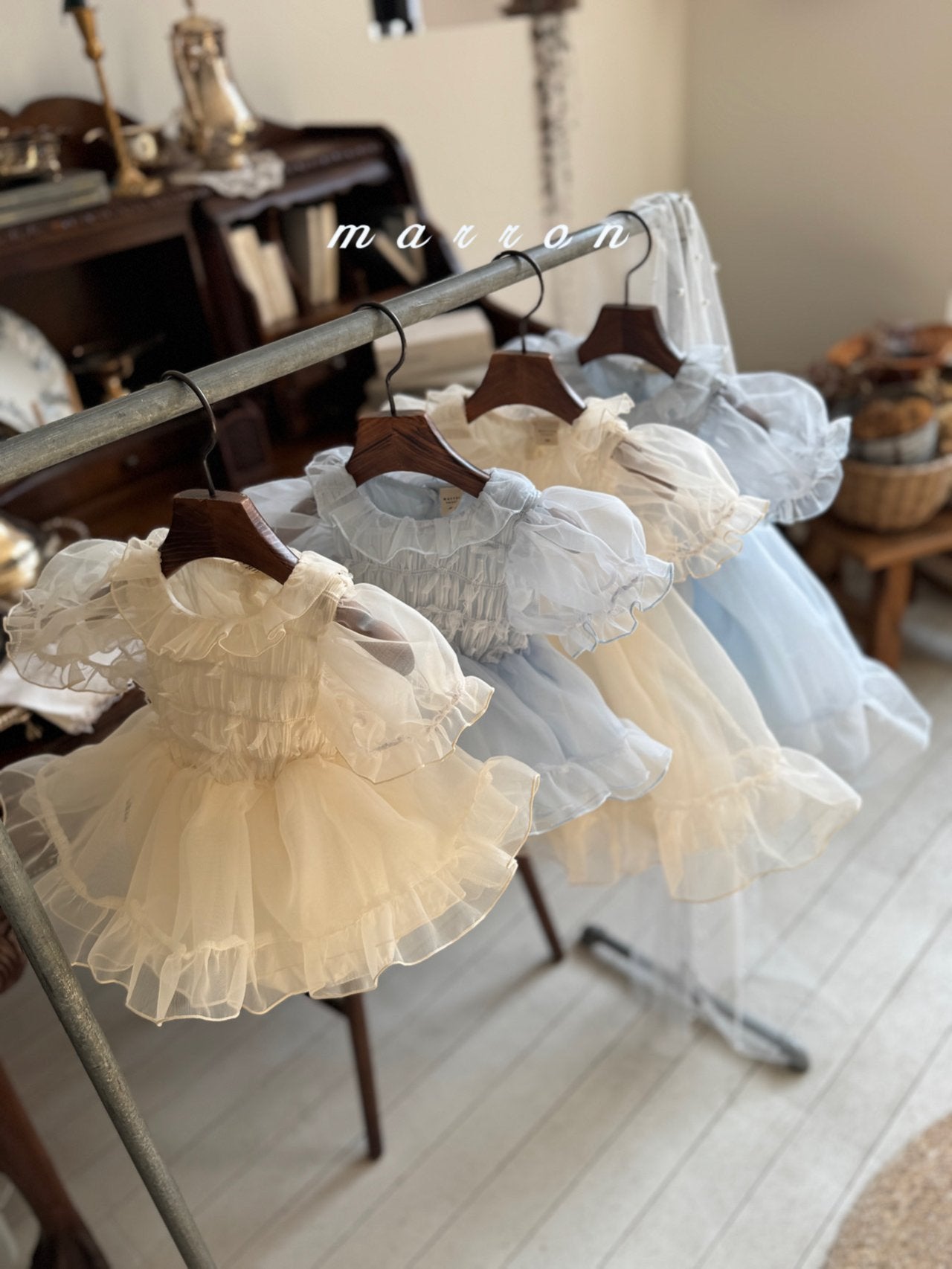 現貨▷ 韓國童裝 25夏 | MA25227 Lauren Baby Suit 百日之選