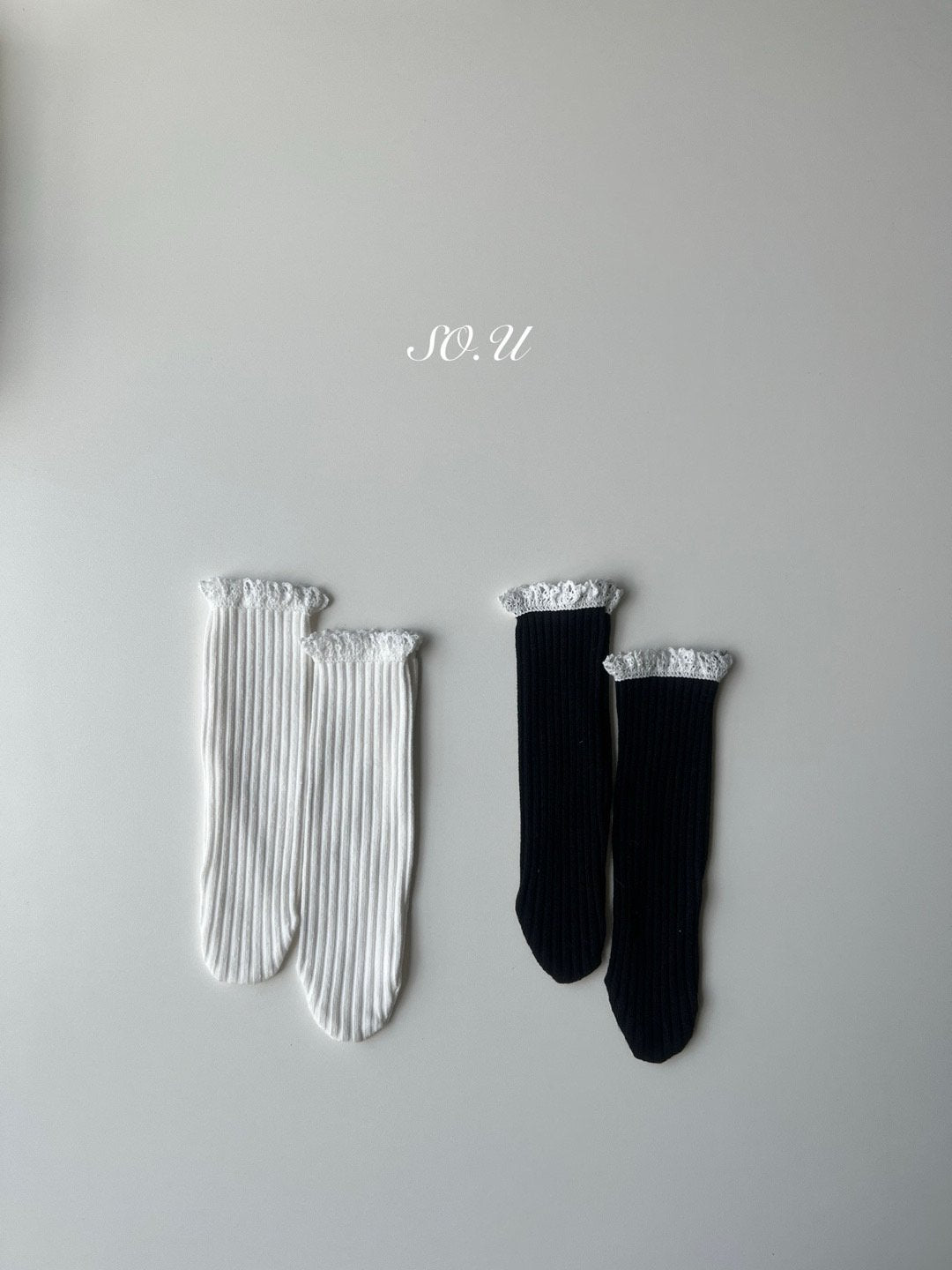 韓國童裝 25秋 | SO25316 SOU Knee Socks