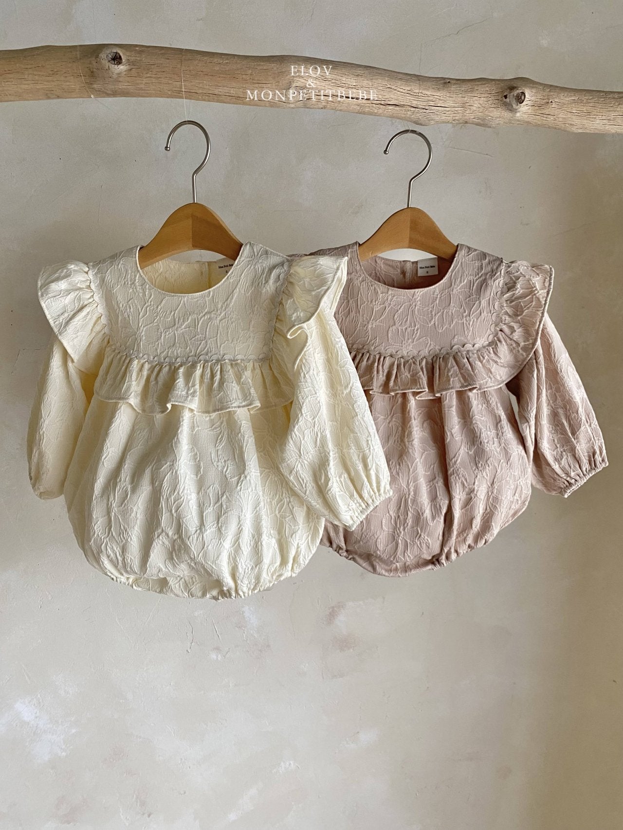 韓國童裝 25秋 | MP25306 Floral Parttern Baby Suit