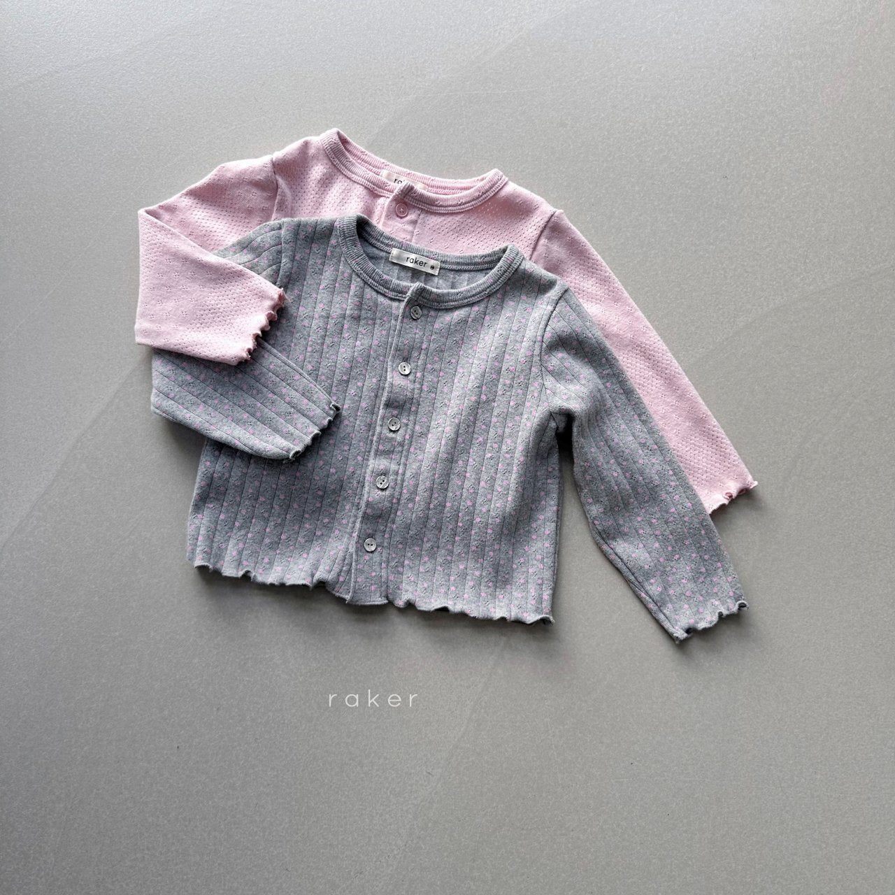 韓國童裝 26春 | RA04 Ellia Ilet Cardigan (80-130cm)