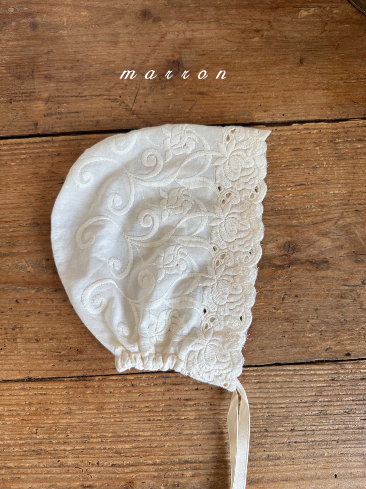 韓國童裝 25秋 | MA25301 Rose Bonnet