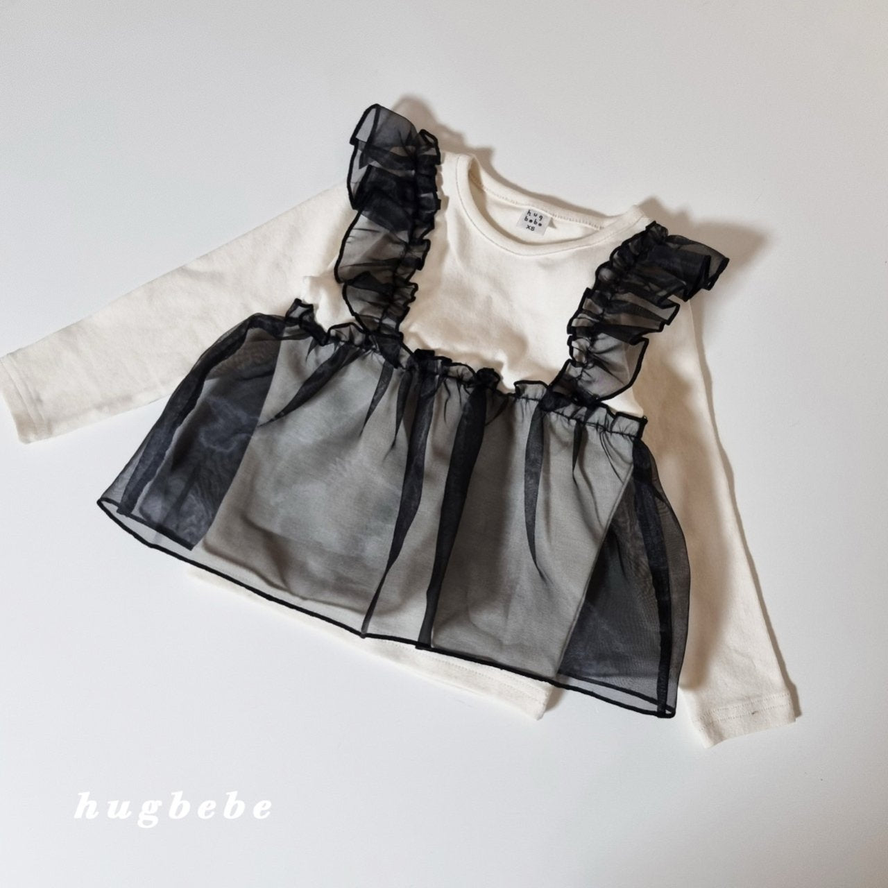 現貨▷ 韓國童裝 25秋 | HU25301 Lace Top