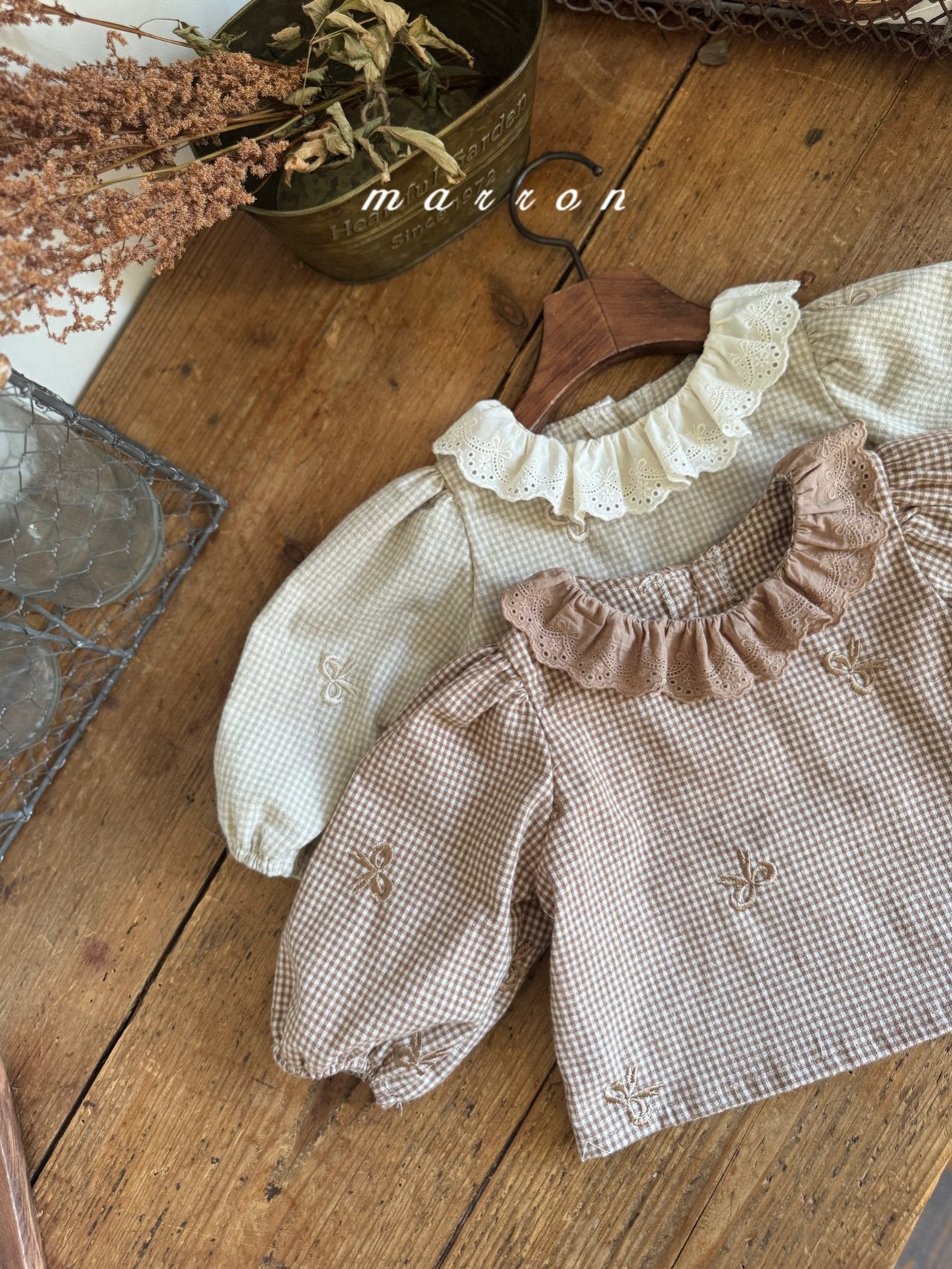 韓國童裝 25秋 | MA25317 BABY Blouse