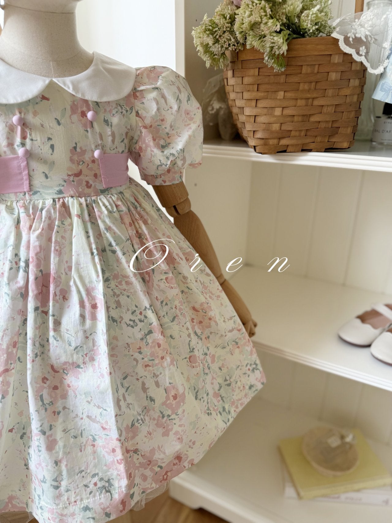 現貨▷ 韓國童裝 25夏 | OR25253 Camille Kids OPS (90-100cm)