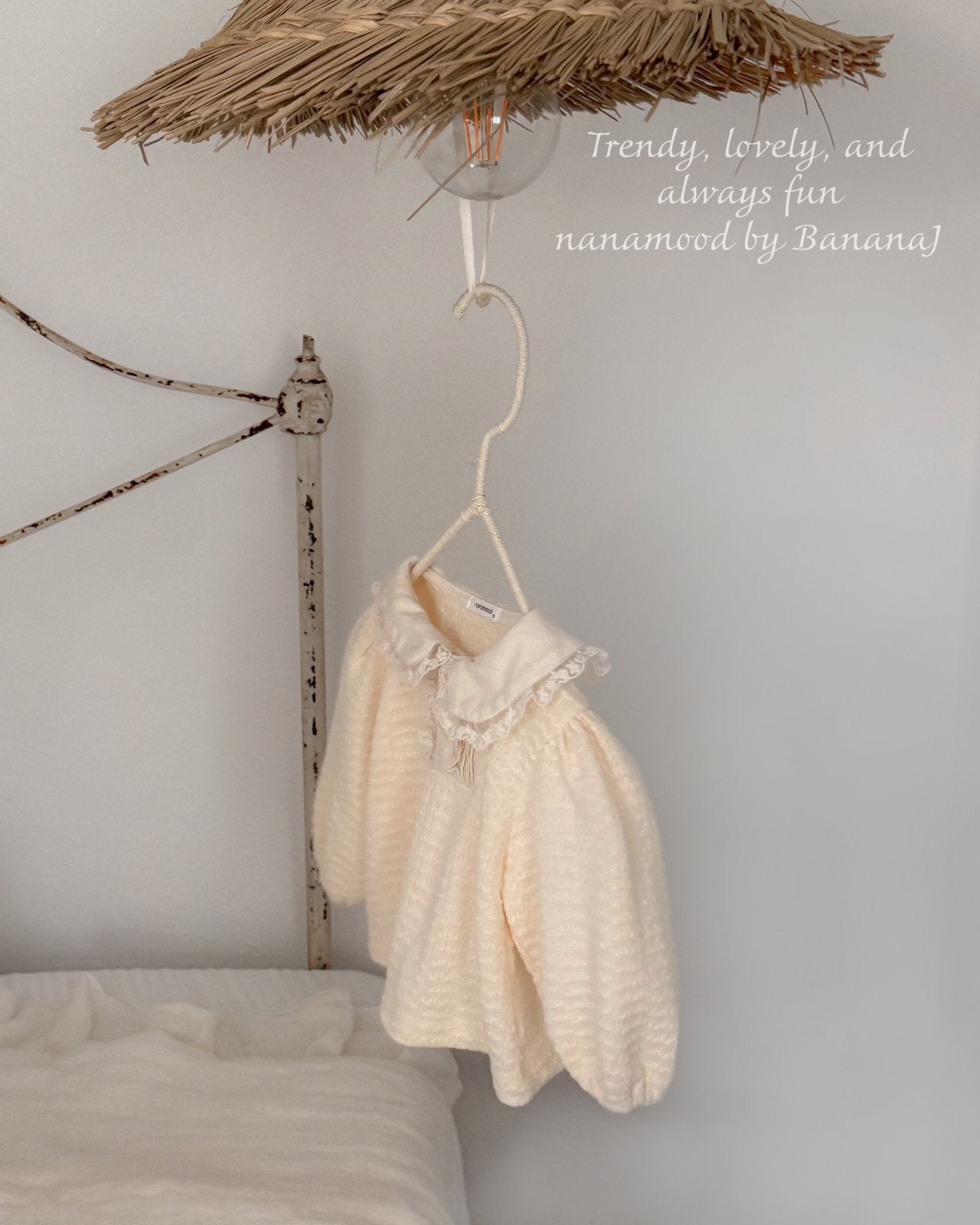 韓國童裝 25秋 | BJ25319 Baby Collar Blouse