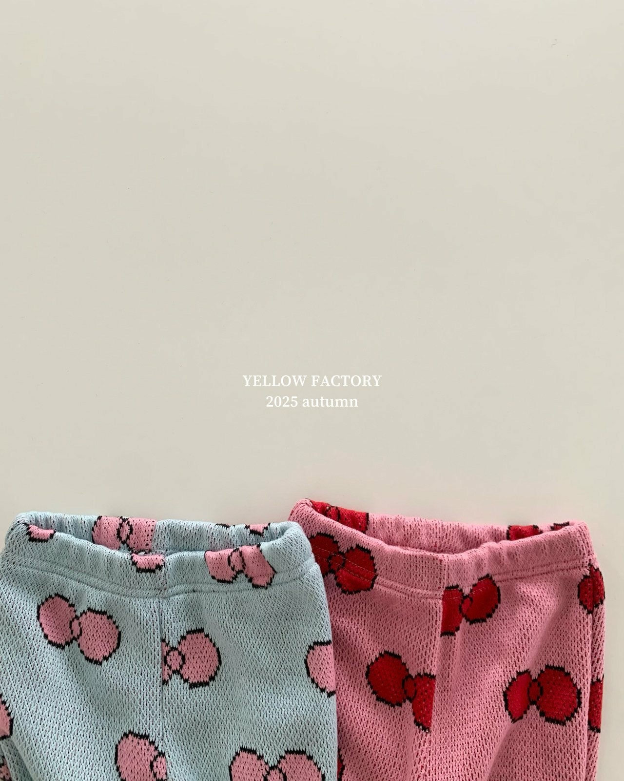 韓國童裝 25秋 | YF25321 Ribbon Pants