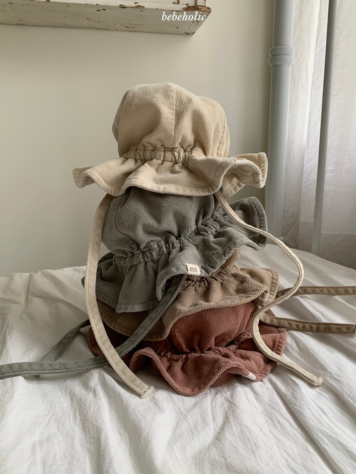 韓國童裝 26秋團購| BH09 Latte Bucket Hat 配飾
