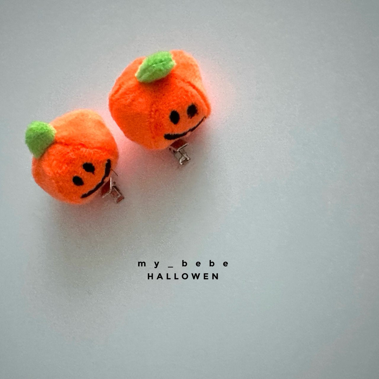Halloween 萬聖節系列 > mybebe Halloween pumpkin hairpin (1ea)