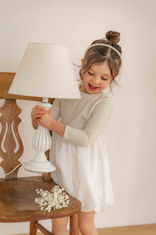 韓國童裝 26春 | LU06 Pearl Ribbon Hairband