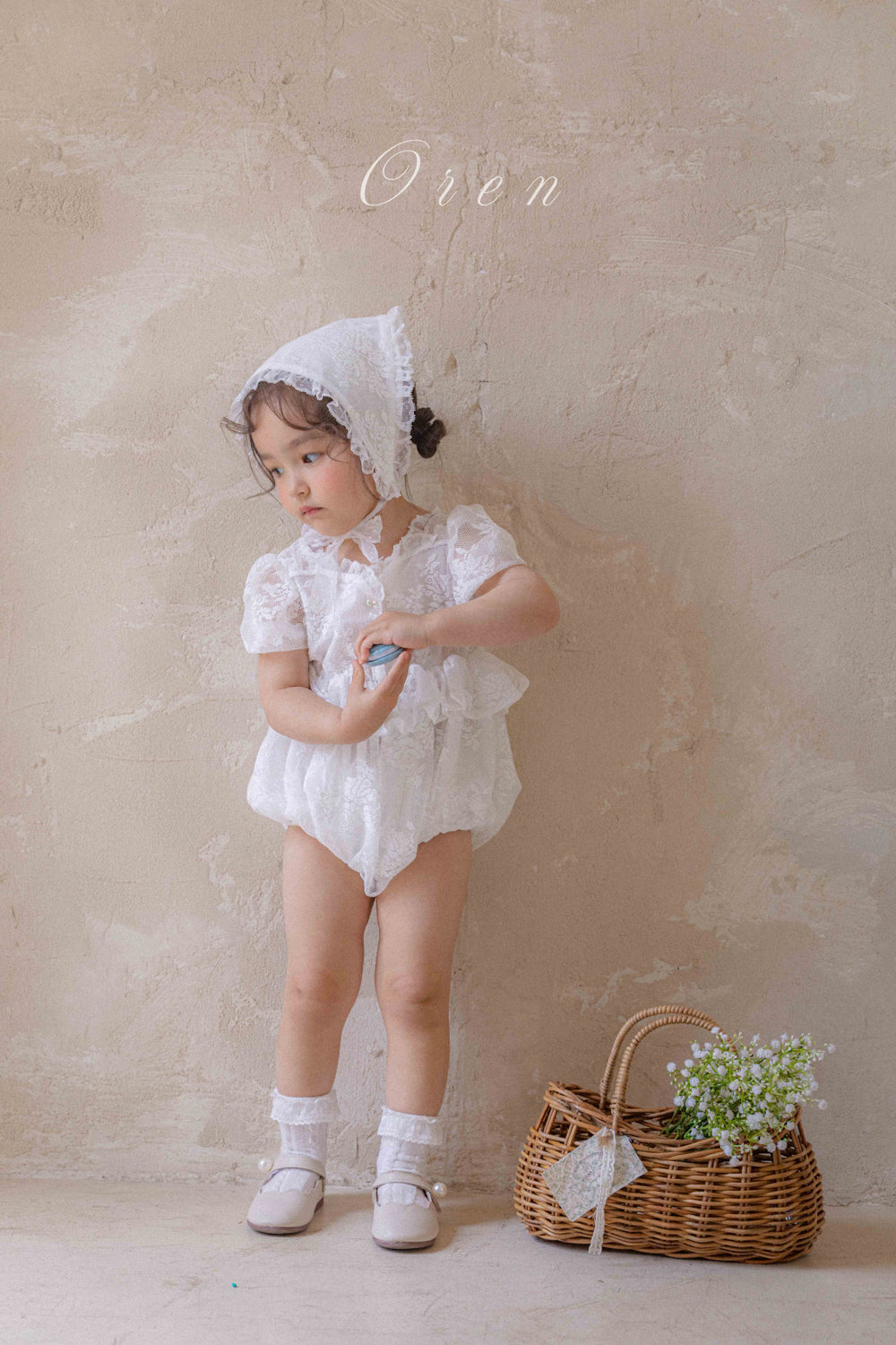 現貨▷ 韓國童裝 25夏 | Lace Baby Suit (80/90)