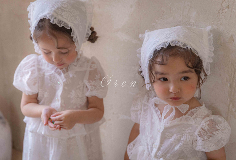 現貨▷ 韓國童裝 25夏 | Lace Baby Suit (80/90)
