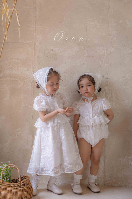 現貨▷ 韓國童裝 25夏 | Lace Baby Suit (80/90)