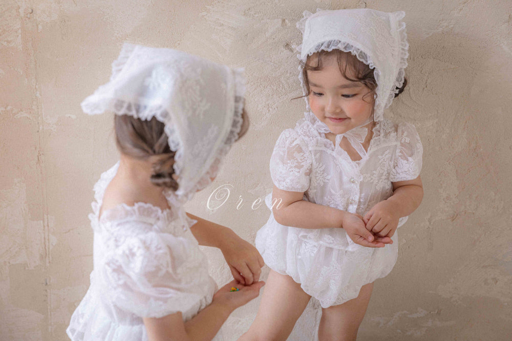 現貨▷ 韓國童裝 25夏 | Lace Baby Suit (80/90)