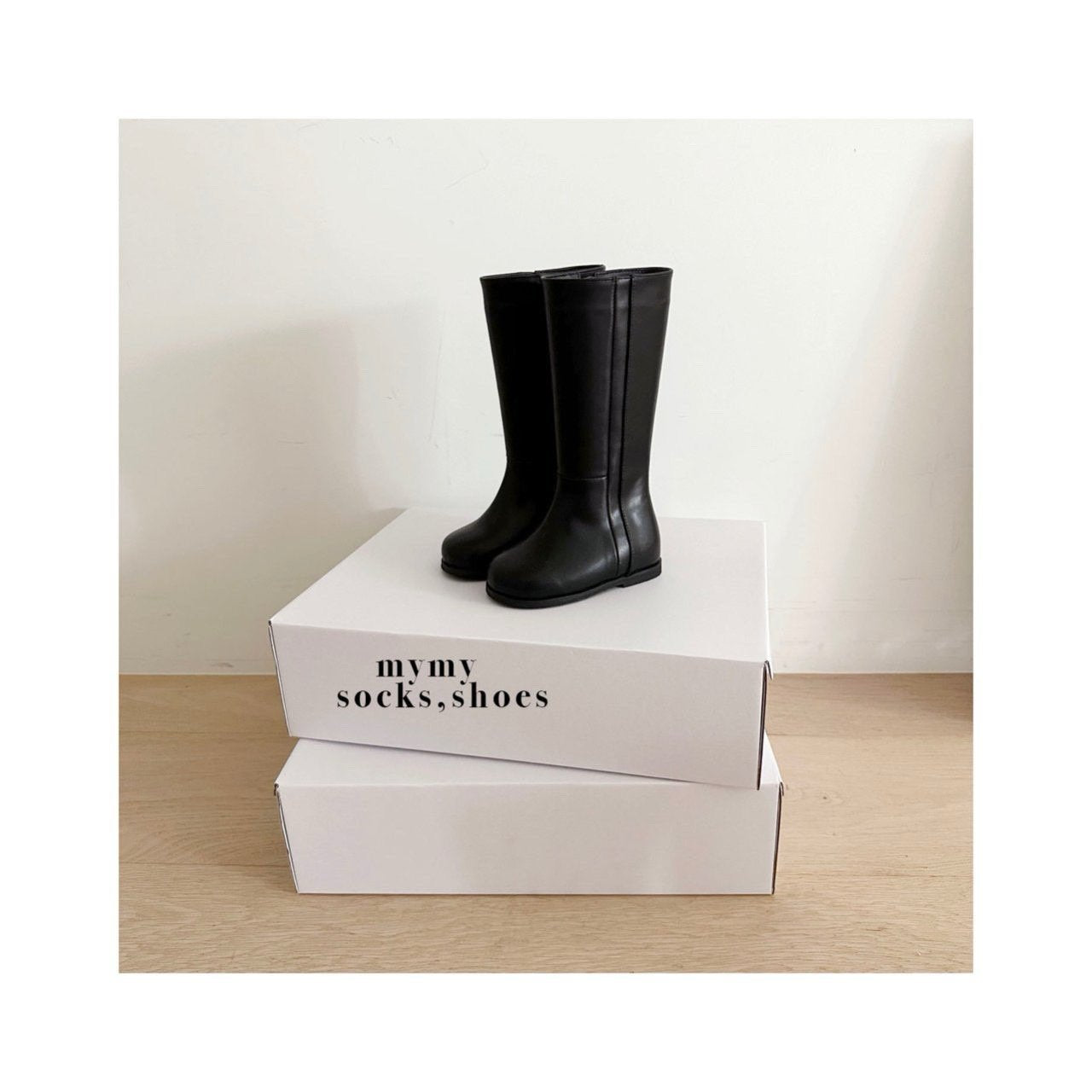 韓國童鞋 | mymy baguette boots - FLO | FLOWERKKOCH