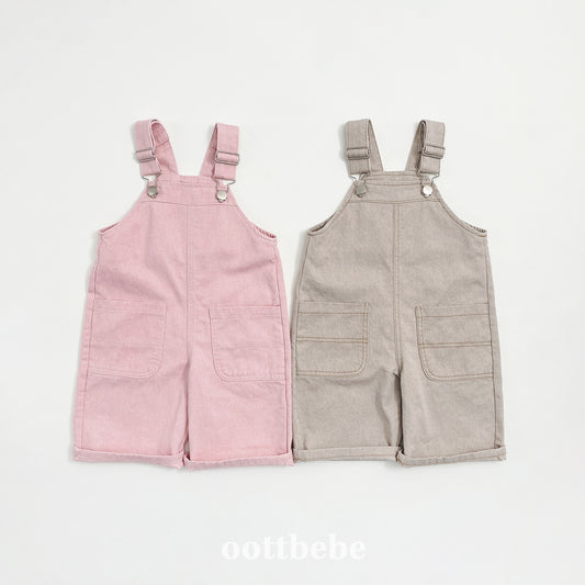 韓國童裝 | OT25329 Kids Pastel Overall