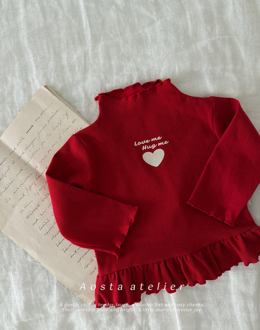 韓國童裝 25秋冬 | AO25422 Love Me Blouse