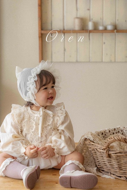 韓國童裝 25秋 | OR25306 Lace Vest