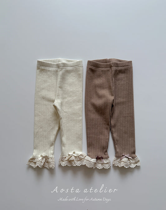 韓國童裝 25秋 | AO25301 Camellia Leggings