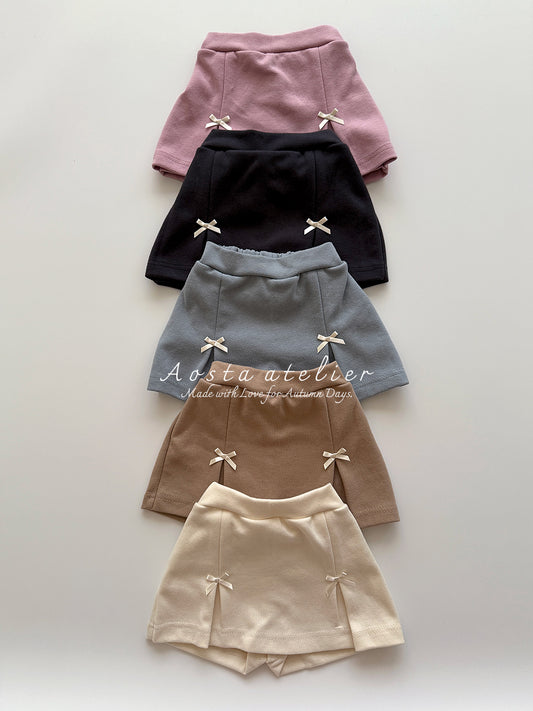 韓國童裝 25秋 | AO25346 Jelly Skirt Pants