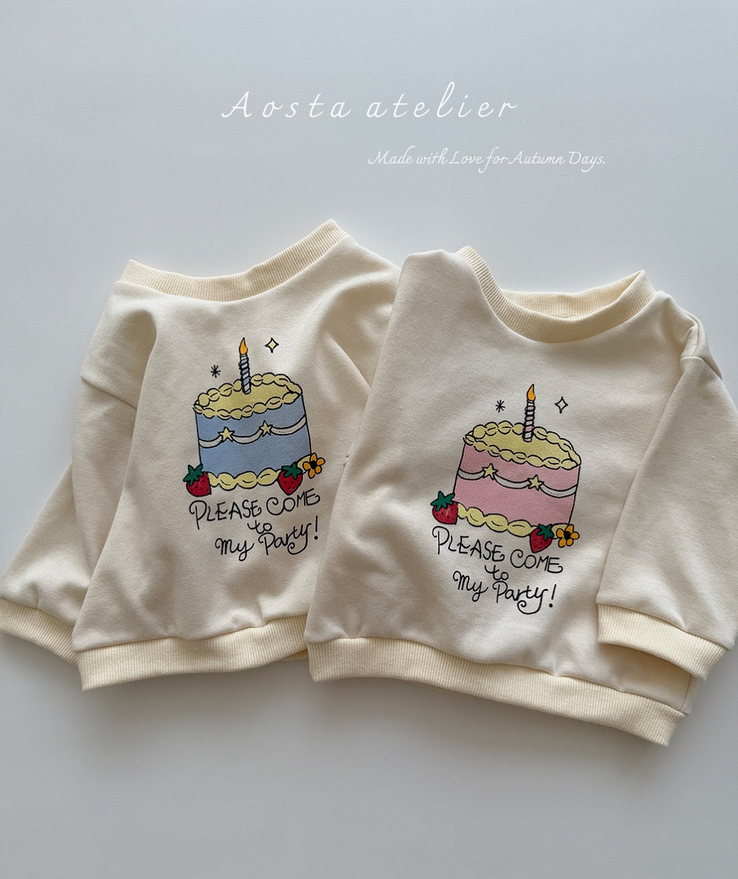 韓國童裝 25秋 | AO25351 Cake MTM