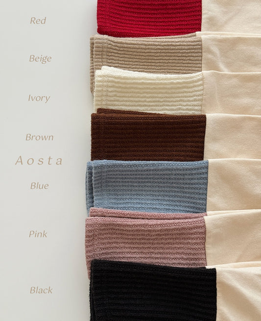 現貨▷ 韓國童裝 Aosta Chewy Leggings 薄款拼色打底褲 (90/100cm)