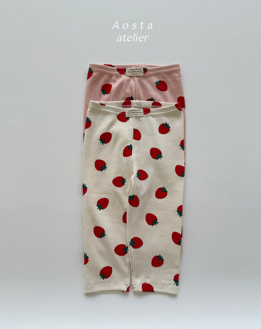 韓國童裝 25秋 | AO25310 Strawberry Leggings