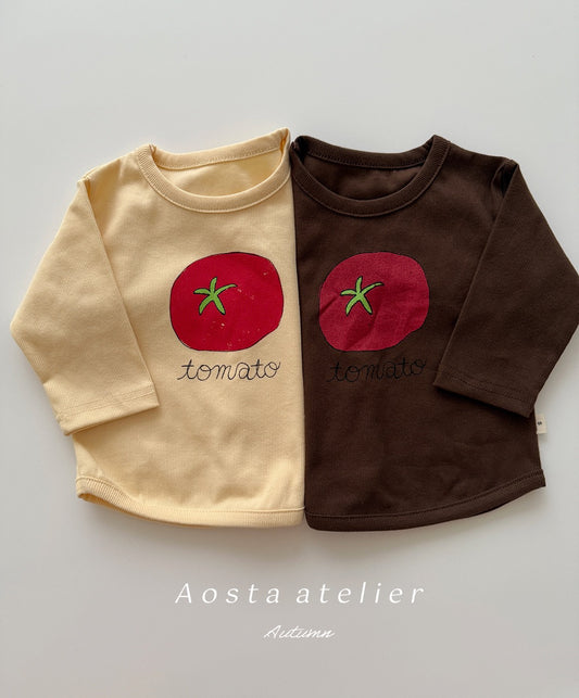 韓國童裝 25秋 | AO25352 Tomato Tee