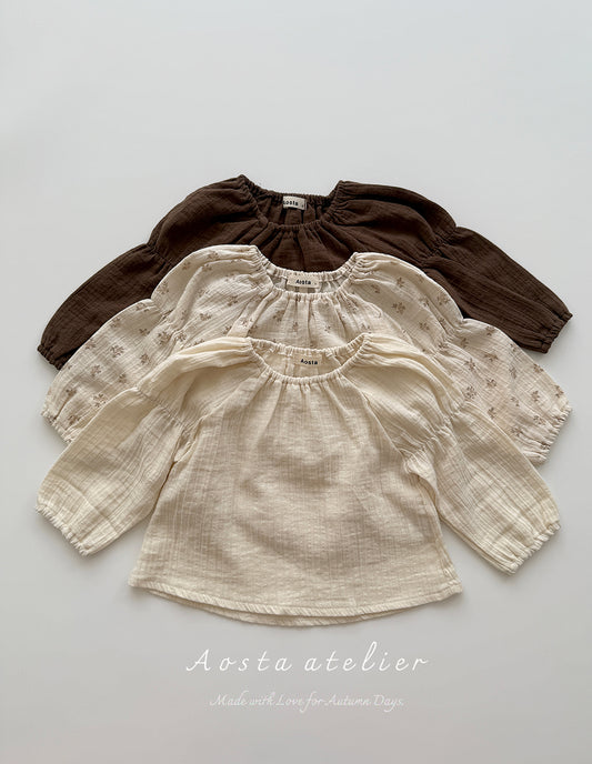 韓國童裝 25秋 | AO25337 Emily Blouse
