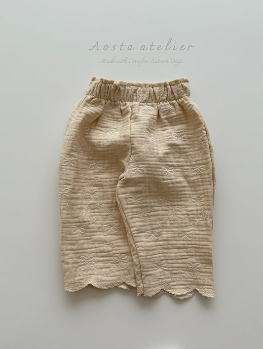 韓國童裝 25秋 | AO25355 Princess Pants