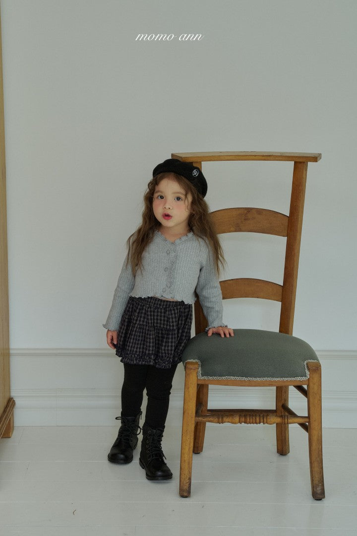 韓國童裝 26秋| MN14 Check Skirt Leggings 裙褲 (90-140)