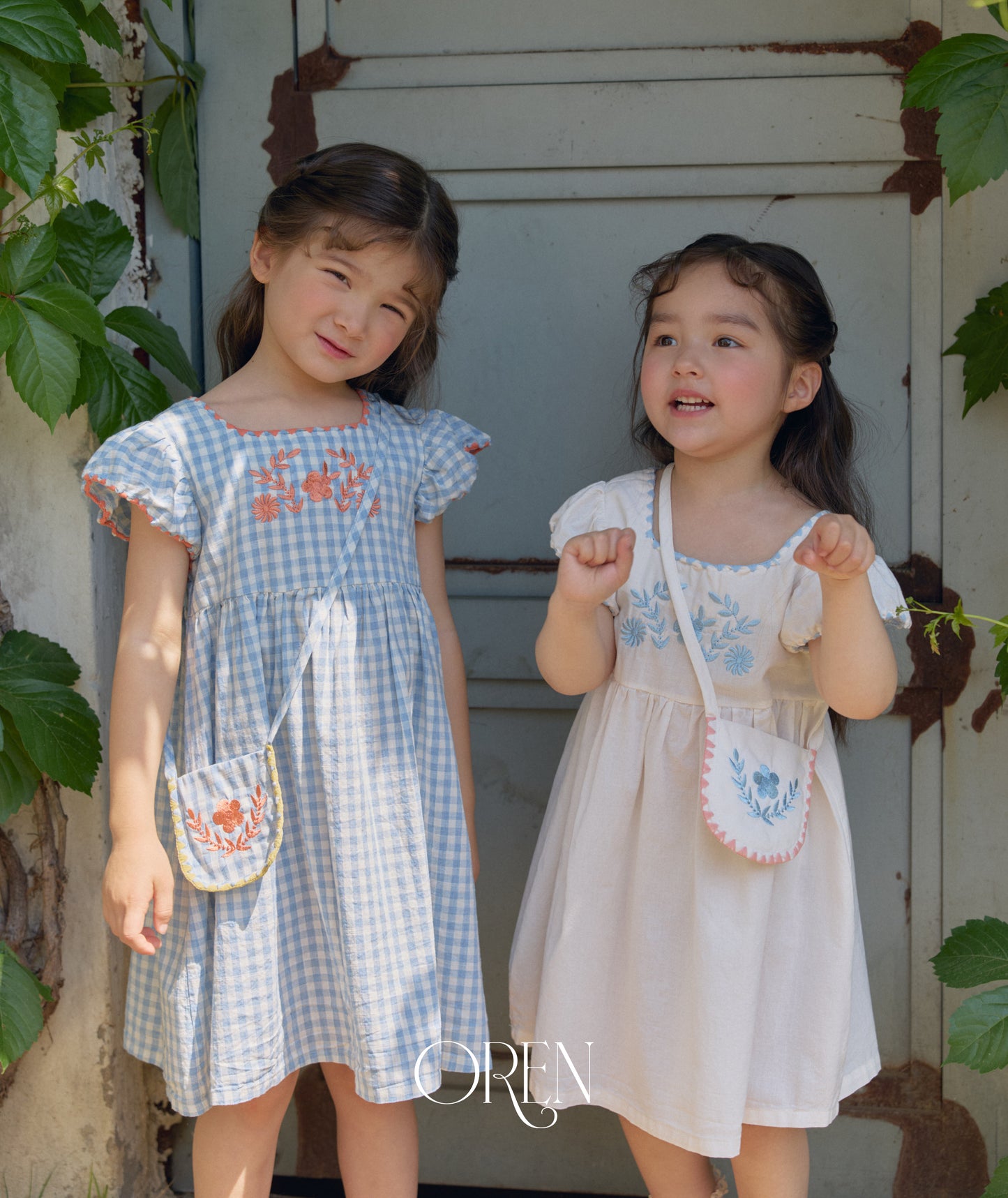 韓國童裝 26夏| OR70 Solar Mellow Dress 索拉柔美洋裝 (90-120) **不連包包