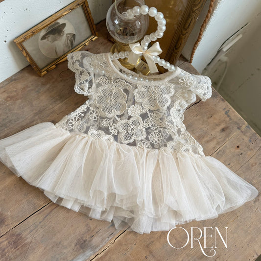 韓國童裝 25秋 | OR25306 Lace Vest