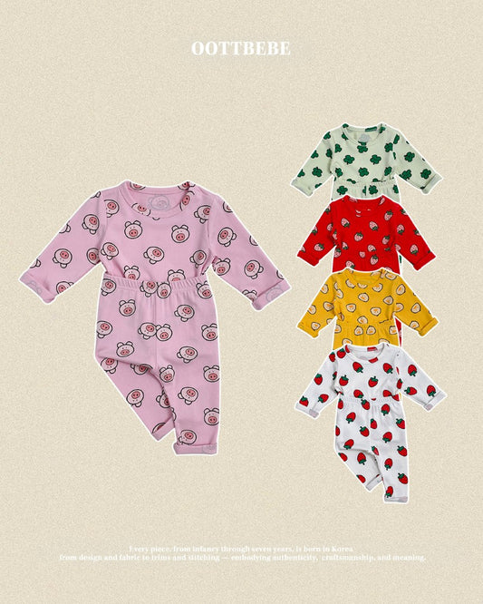 韓國童裝 26秋| OT71 Little Farm Loungewear 家居服