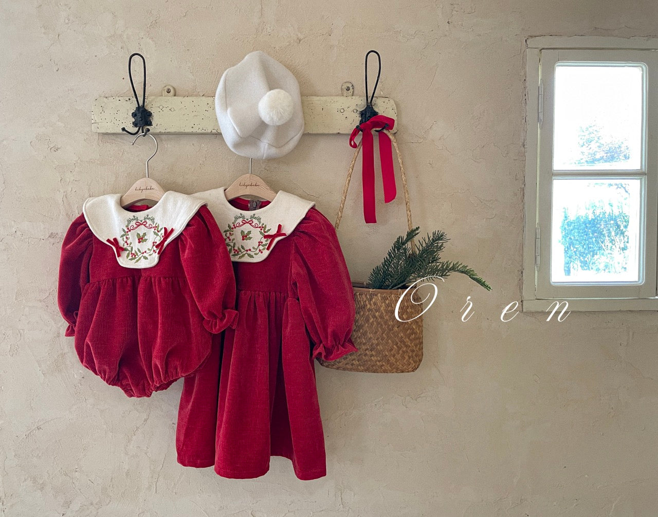 韓國童裝 25秋冬 | OR25503 聖誕款 Carol Carol Suit