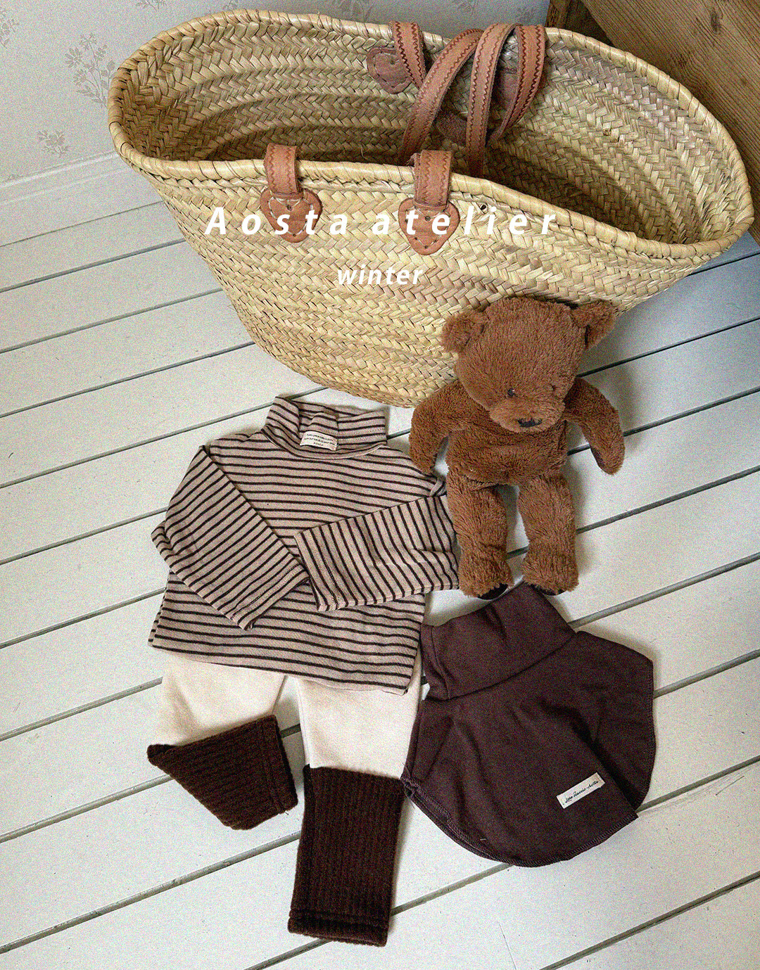 韓國童裝 25秋冬 | AO25439 Warmer Leggings