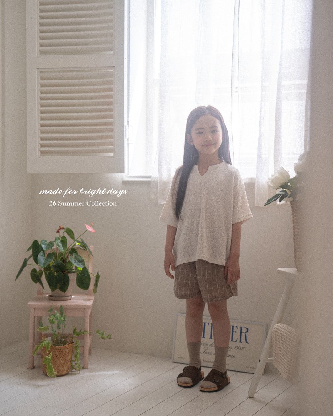 韓國童裝 26夏| AG07 Scone T-shirt (80-120cm)
