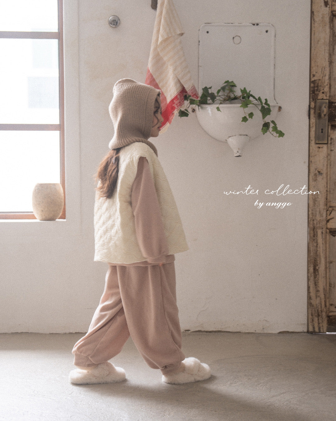 \限時預購/ 韓國童裝  AG25201 Balaclava (Hat and Neck warmer)