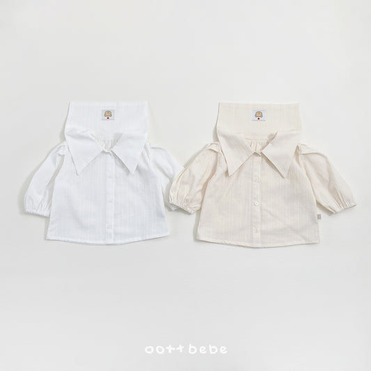 韓國童裝 26SS | OT44 Airy Collar Blouse (75-120cm)