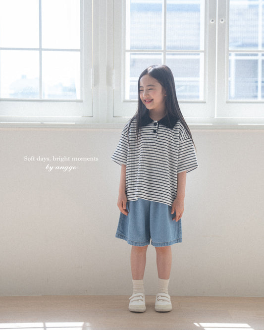 韓國童裝 26夏| AG10 Kit-Kat T-shirt (80-120cm)